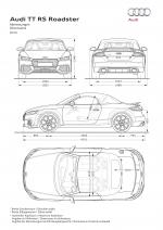 Audi TT RS Roadster 2016 года (WW)